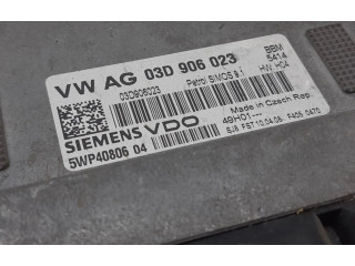 Блок управления двигателем Блок управления 03D906023 Skoda Fabia Mk2 (5J)