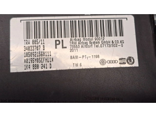 Подушка безопасности в сиденье 1K4880241D Skoda Octavia Mk2 (1Z)