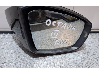 Зеркало электрическое Skoda Octavia Mk3 (5E) 2013 - 2019 года