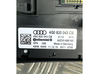 Блок управления климат-контролем 4G0820043CB, A2C91426100   Audi A6 S6 C7 4G