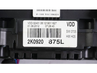 Панель приборов 2K0920875L, A2C35028500   Volkswagen Caddy       