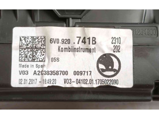 Панель приборов 6V0920741B Skoda Fabia Mk3 (NJ)