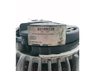 Генератор 93189238, 0986046233   Opel Meriva A      
