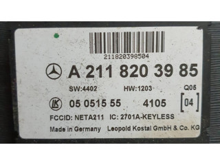 Блок управления A2118203985   Mercedes-Benz CLS C219
