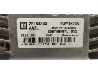 Блок управления двигателя 25184853, 5WY1K73A   Chevrolet Spark