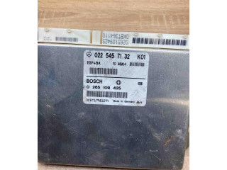 ESP (stabilumo sistemos) valdymo blokas 0225457132Used, 0265109425 Mercedes-Benz W168