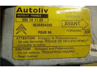 Блок подушек безопасности 9636894280, 550741100 Citroen Xsara