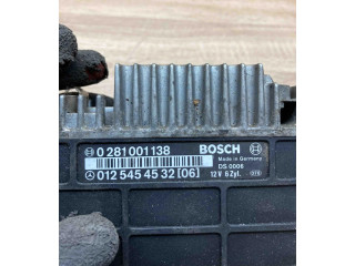 Turbodmychadlo Блок управления двигателем ECU 0125454532, 0281001138 Mrcedes-Benz E W124