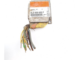 Блок подушек безопасности 8L0959655F, 0285001304 Audi A3 S3 8L