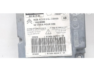 Блок подушек безопасности 6556TJ, 603602500 Citroen Berlingo