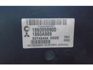 Блок управления двигателем Блок управления 1860098900, CENTRALITAMOTORUCE Mitsubishi Colt CZ3