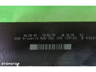 Блок комфорта 6Q0959433C Skoda Fabia Mk1 (6Y)