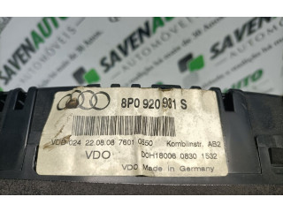 Панель приборов SV25-01-31, 8P09209315   Audi A3 S3 A3 Sportback 8P       