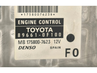 Блок управления двигателя 896610F100   Toyota Corolla Verso E121