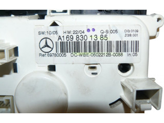 Блок управления климат-контролем A1698301385   Mercedes-Benz A W169