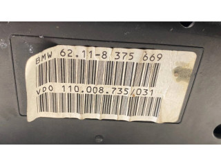 Přístrojová deska BMW 5 E39 2001 62118375669, 8375669