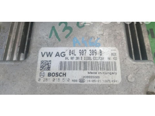 Блок управления двигателем Блок управления 0281018510, 04L907309B Skoda Octavia Mk3 (5E)