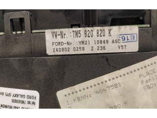 Панель приборов 7M5920820K Ford Galaxy