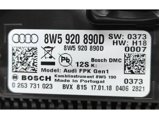 Панель приборов 8W5920890D, 0263731023 Audi Q5 SQ5