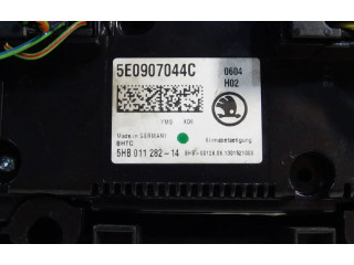 Блок управления климат-контролем 5E0907044C, 5HB01128214 Skoda Octavia Mk3 (5E)