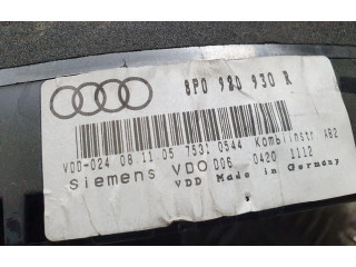 Панель приборов 8P0980930R Audi A3 S3 A3 Sportback 8P