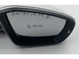 Зеркало электрическое Skoda Octavia Mk3 (5E) 2013 - 2019 года