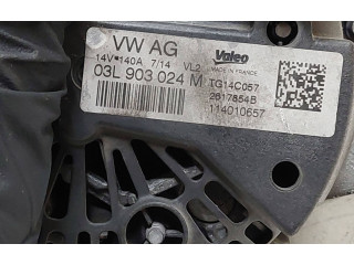 Генератор 03L903024M, 114010657   Skoda Superb B6 (3T)      