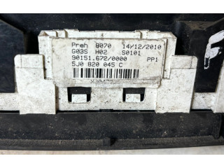 Блок управления климат-контролем 5J0820045C Skoda Fabia Mk2 (5J)