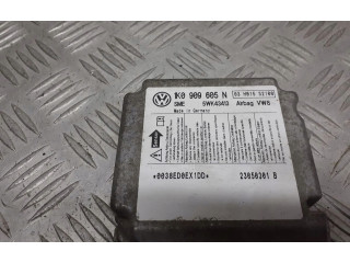 Блок подушек безопасности 1K0909605N   Skoda Octavia Mk2 (1Z)