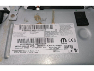 Подушка безопасности водителя 735626686 Fiat 500X