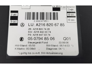 Блок комфорта    Mercedes-Benz CL C216   