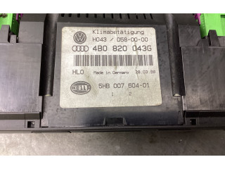 Блок управления климат-контролем 4B0820043G, 5HB00760401   Audi A6 S6 C5 4B