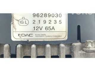 Генератор 96289030   Chevrolet Matiz      