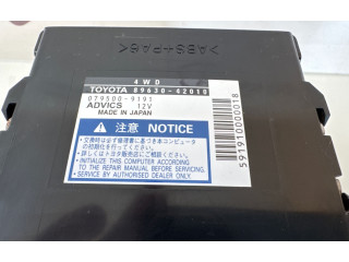 Блок управления редуктора коробки передач (раздатки) 8963042010, 0795009191   Toyota RAV 4 (XA30)