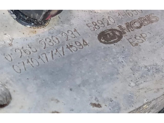 Блок АБС 0265230231   KIA  Pro Cee'd I  2008 - 2013 года