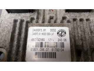 Блок управления двигателя 51793104, 6160109807 Opel Vectra C