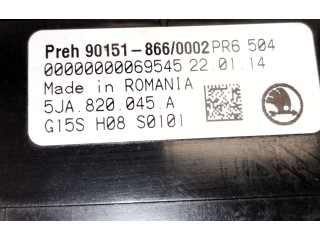 Модуль блока управления кондиционером 5JA820045   Skoda Rapid (NH)