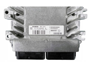 Блок управления двигателя 8200636605, S110140022A Dacia Logan I