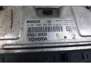 Блок управления двигателем ECU    0261208702   Citroen C1