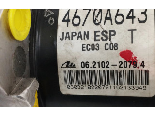 Блок АБС 4670A643, 06210220794 Mitsubishi ASX - года