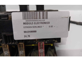 Řídící jednotka 9643498980 Citroen Berlingo