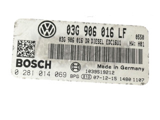 Řídící jednotka 03G906016LF, 0281014069 Volkswagen Caddy 2010