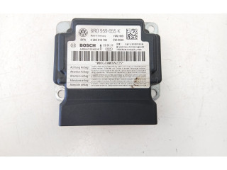 Блок подушек безопасности 6R0959655K, 0285010793 Skoda Fabia Mk2 (5J)