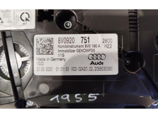 Панель приборов 8V0920751 Audi A3 S3 A3 Sportback 8P