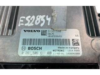 Блок управления двигателем Блок управления 31331540, 0261S06611 Volvo S60