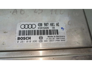 Řídící jednotka 4B0907401AE, 0281010496 Audi A6 S6 C5 4B 2000
