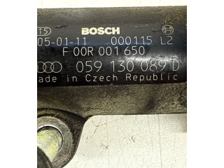 Топливная рампа 059130089D   Audi A6 S6 C6 4F   для двигателя BMK