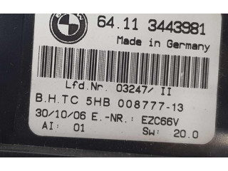 Блок управления климат-контролем 64113443981, 64113443981   BMW X3 E83