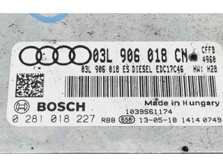 Блок управления двигателя 03L906018CN, 0281018227 Audi Q3 8U