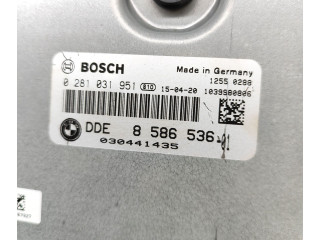 Блок управления двигателя 8586536, 0281031951 BMW 4 F32 F33